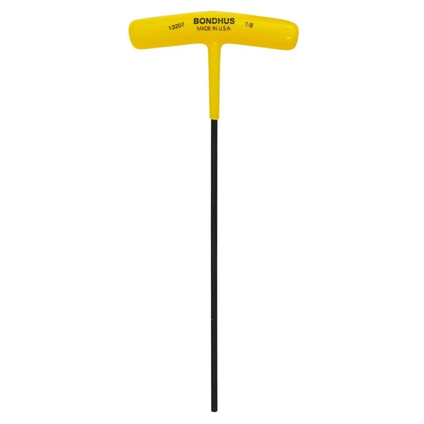HT1/8" T-Handle Hex Driver, 1/8", 13207
