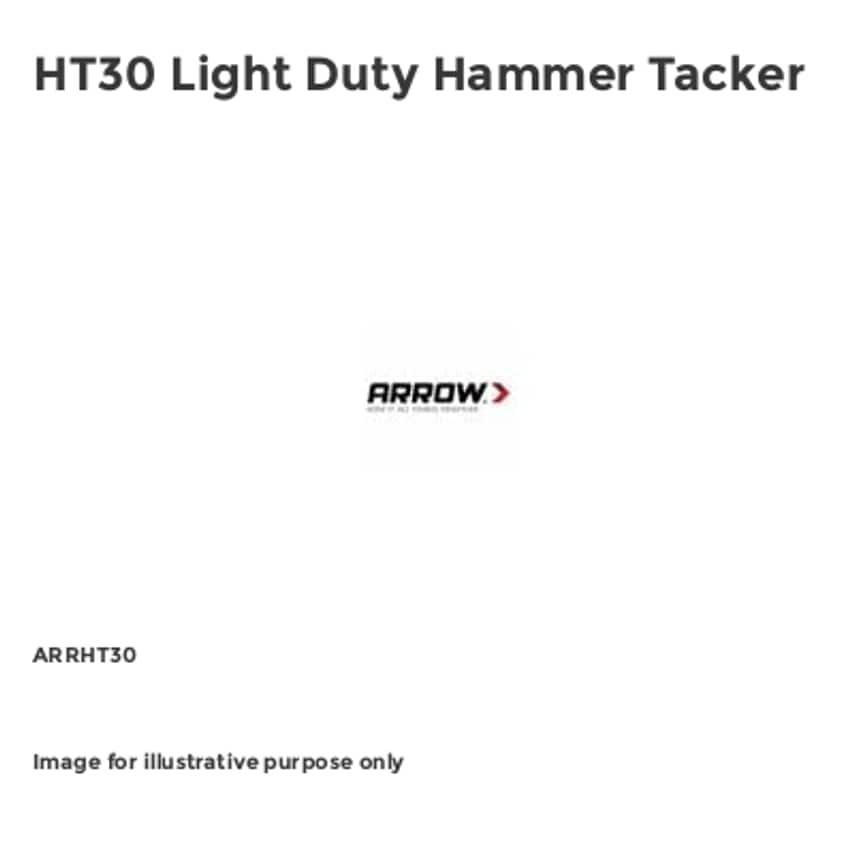 HT30 Light Duty Hammer Tacker