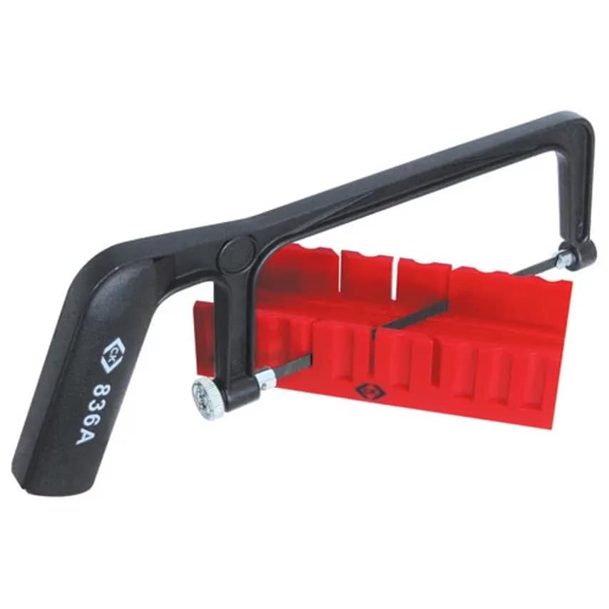 Hacksaw and mini Mitre Box 150mm Steel