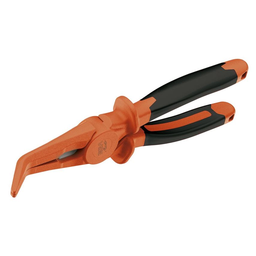 Half Round Bent Nose Plier 235 mm Composite 1000 V 36780