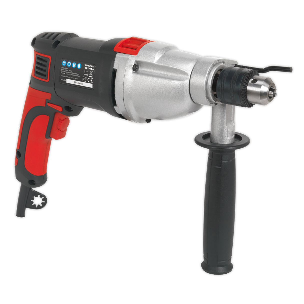 Hammer Drill 13MM 2 Mechanical/Variable Speed 1050W/230V