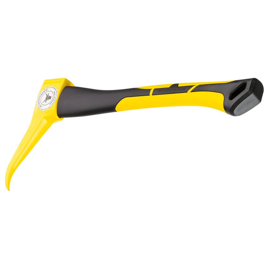 Hand hookeroon with plastic handle