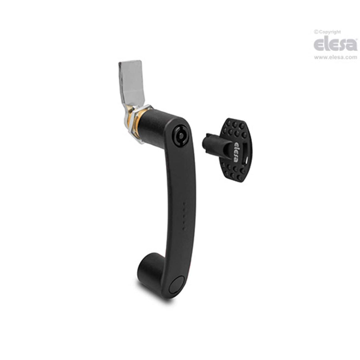 Handle-EBP.140-CH-A-L16-B M6-C1 Black