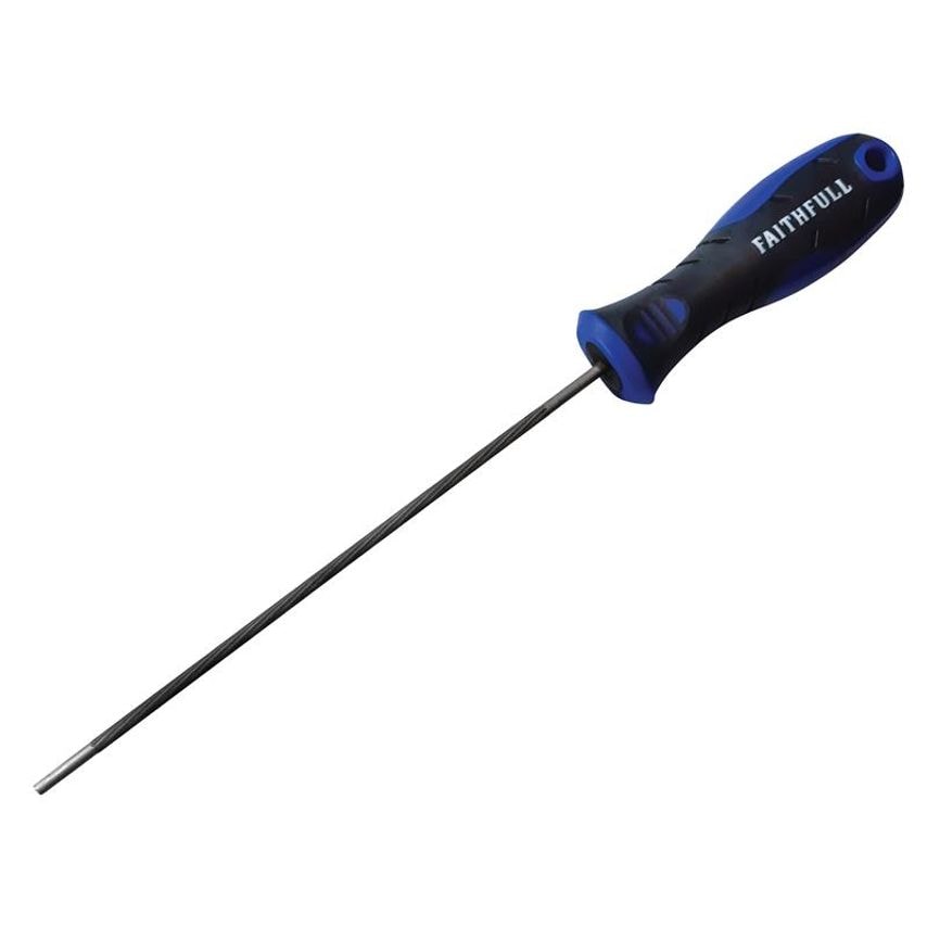 Handled Chainsaw File 200mm x 4mm (5/32in) FAIFIC532