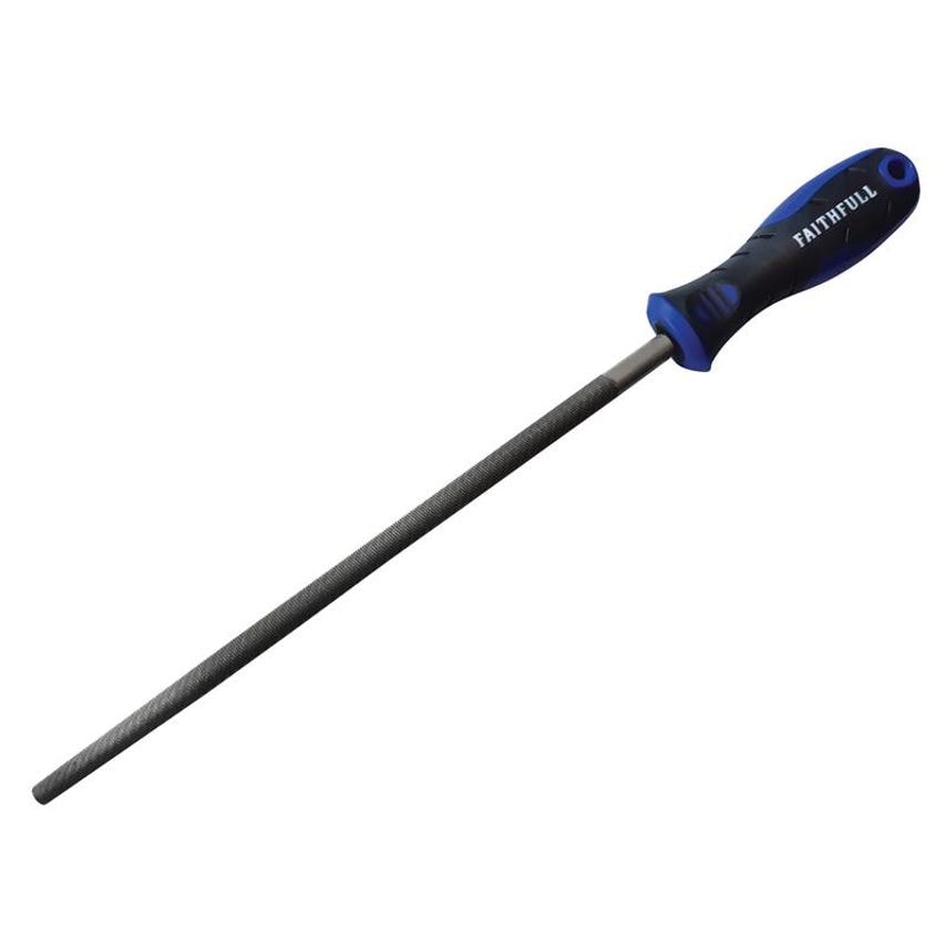 Handled Round Second Cut Engineers File 250mm (10in) FAIFIRSC10