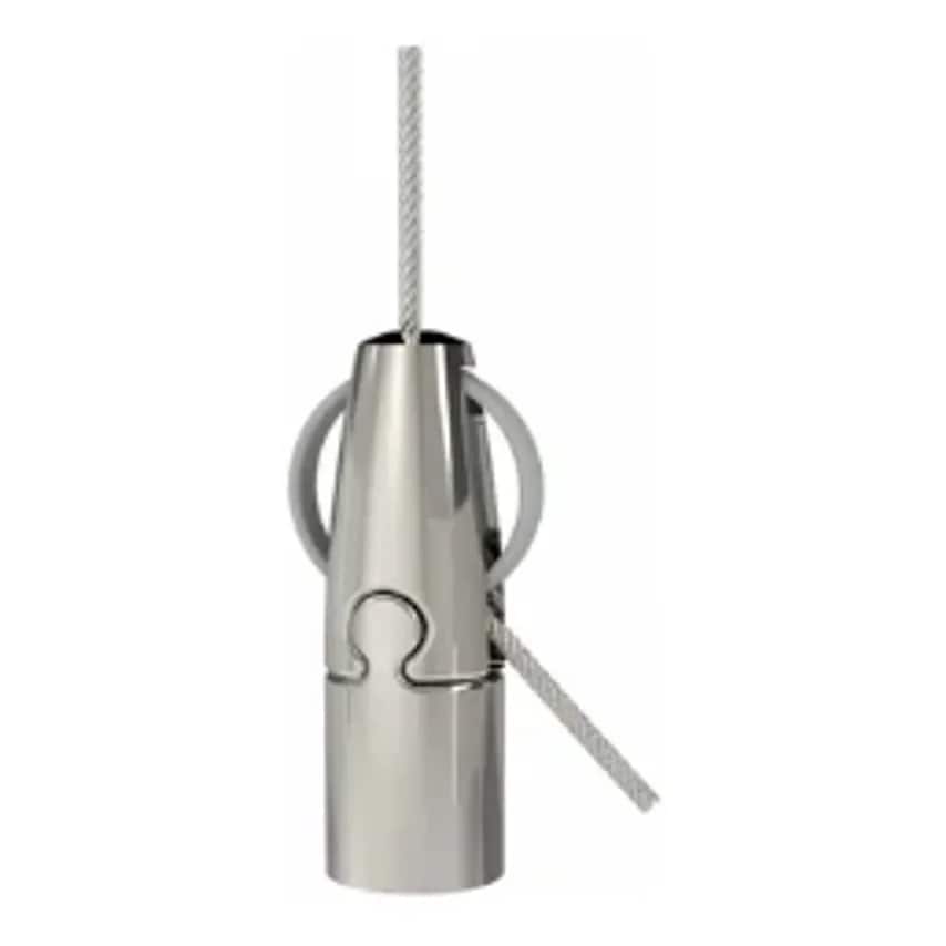 Hanger 4 Point Angel 1M Wire Rope No.1 0-15Kg Galvanised Steel 150mm