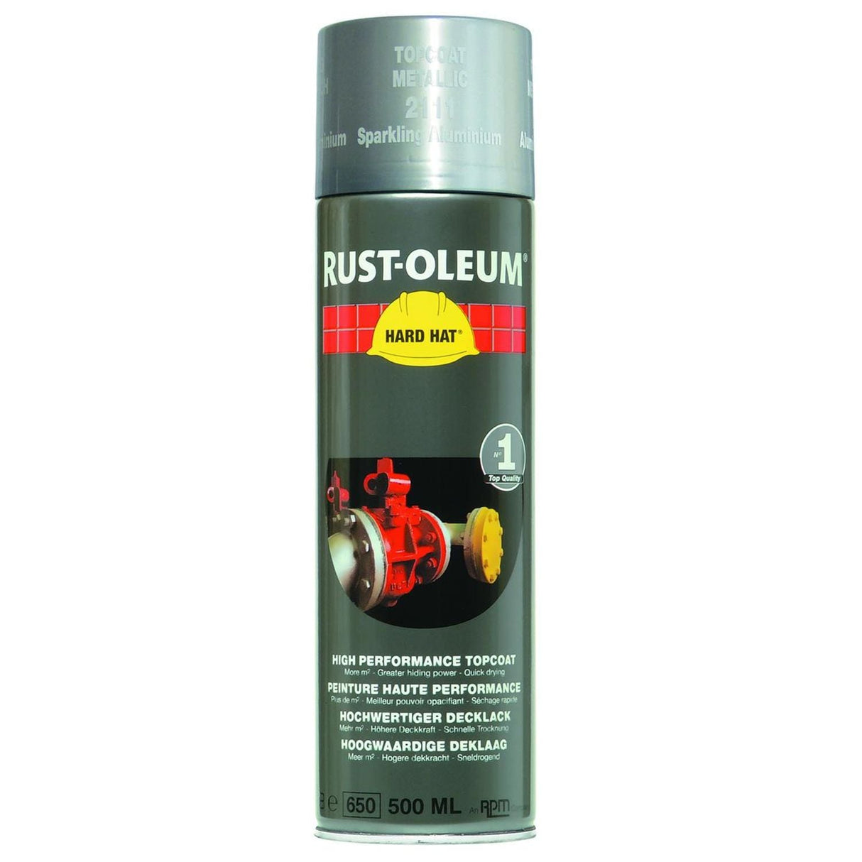 Hard Hat 500ML Spray Sparkling/alu - RUS-2111