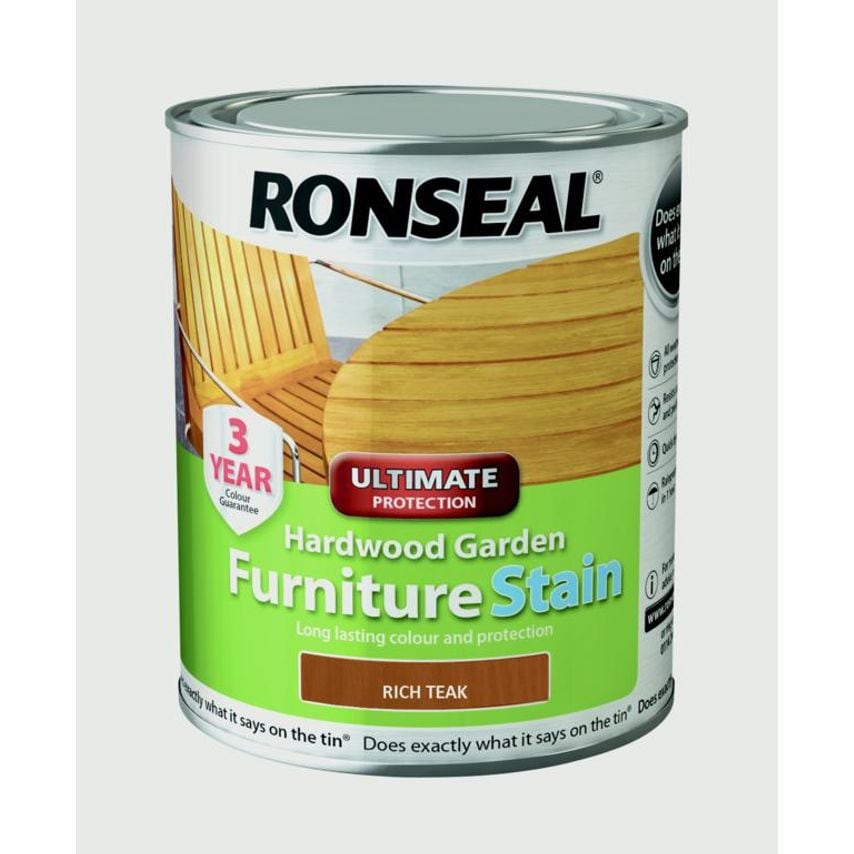 Hardwood Furniture Stain 750ml Rich Teak