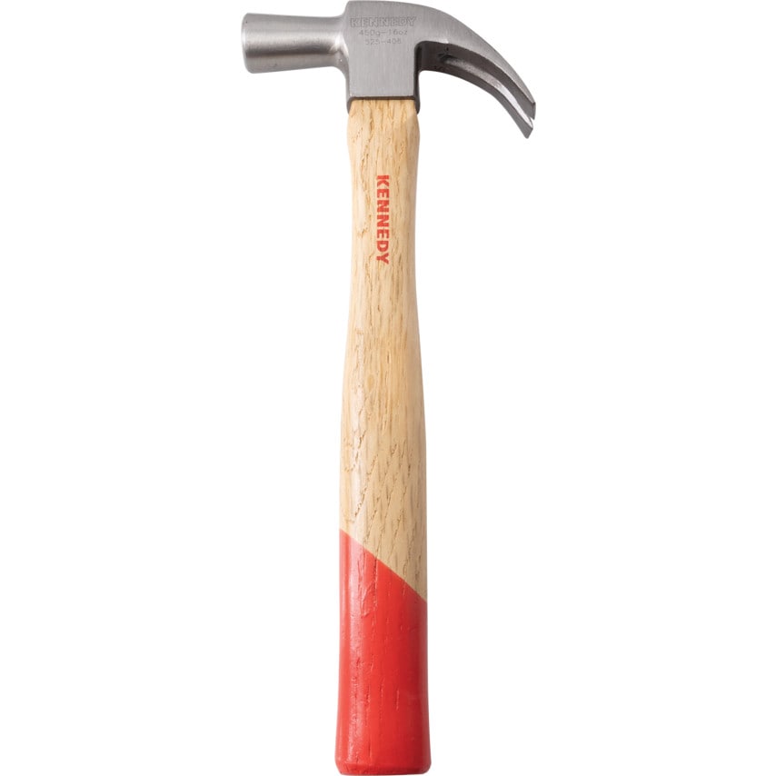 Hardwood Shaft 16oz Claw Hammer