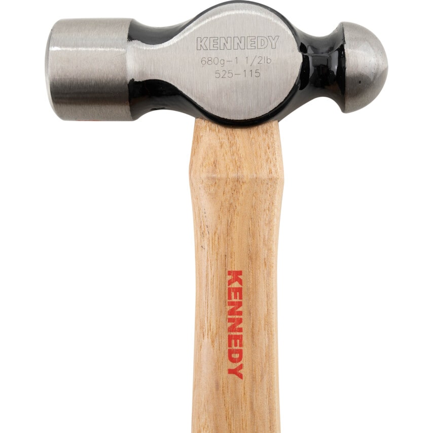 Hardwood Shaft Ball Pein 1-1/2LB Hammer