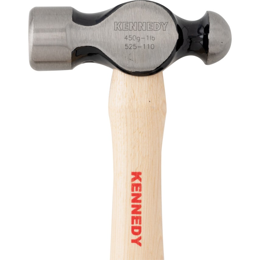 Hardwood Shaft Ball Pein 1LB Hammer