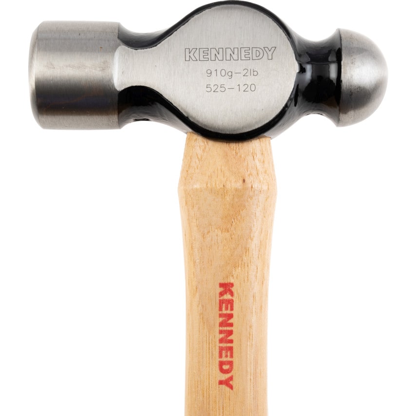 Hardwood Shaft Ball Pein 2LB Hammer