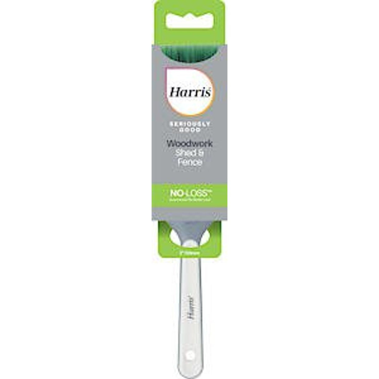 Harris Seriously Good Shed & Fence No-Loss Woodwork Paint Brush, 2