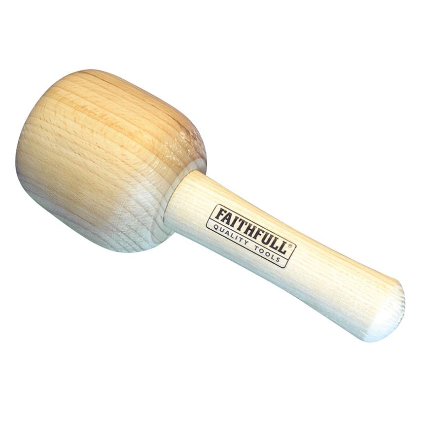 Heavy-Duty Carver's Mallet Beech 90mm FAICM90HD