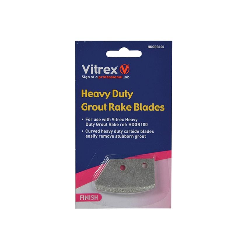 Heavy-Duty Grout Rake Blades VITHDGRB100