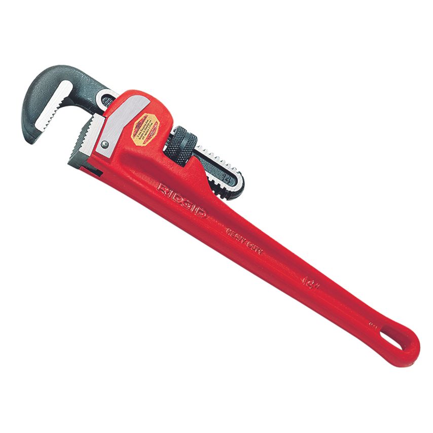 Heavy-Duty Straight Pipe Wrench 200mm (8in) RID31005