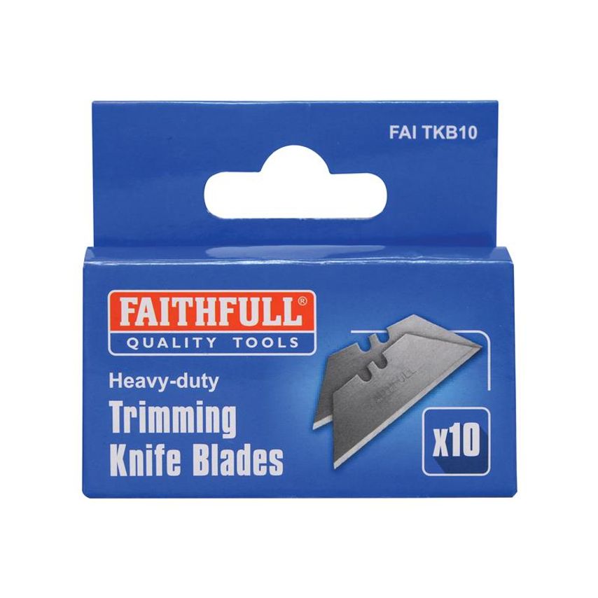 Heavy-Duty Trimming Knife Blades (Dispenser 10) FAITKB10