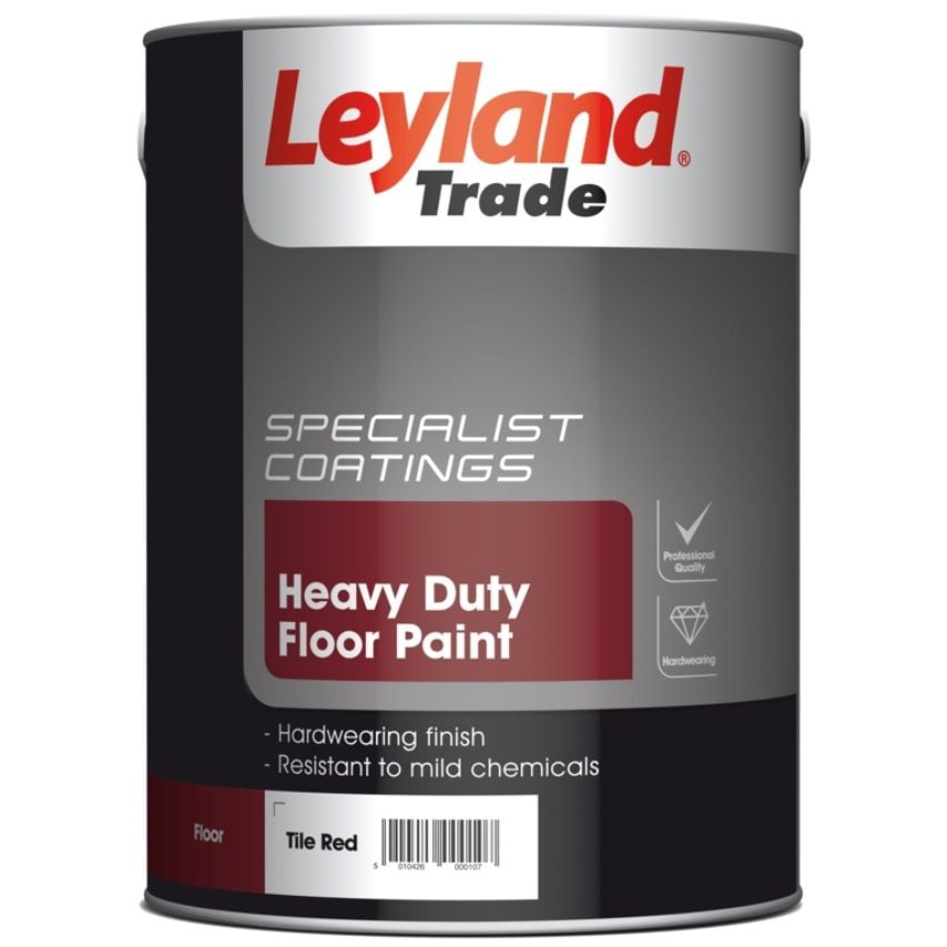 Heavy Duty Floor Paint 5L Tile Red