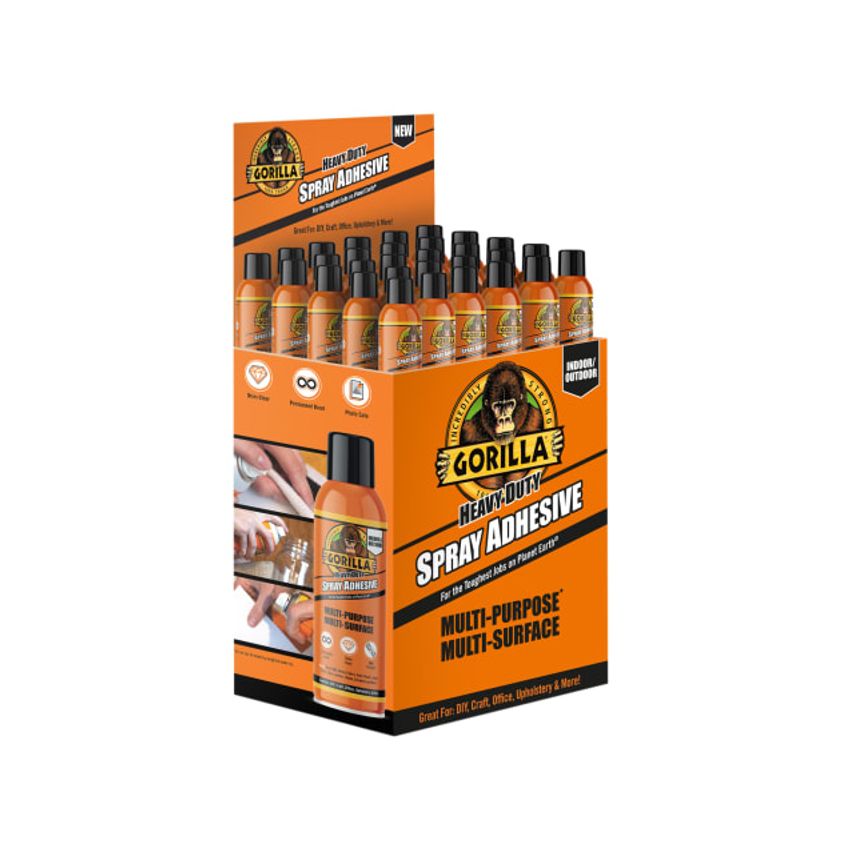 Heavy Duty Spray Adhesive Display Cube