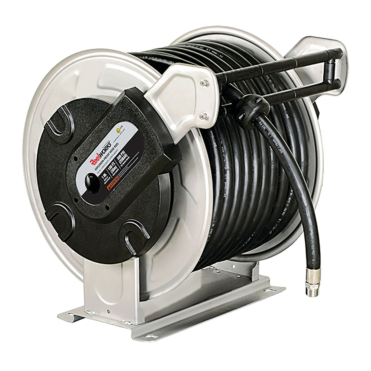 Heavy Duty Stainless Steel Spring Rewind Atex Reel, Constructed In Heavy Duty 304 Stainless Steel - C223-2530SSEX