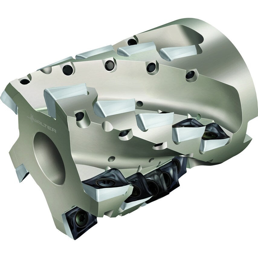 Helical Milling Cutters F4338.B27.063.Z04.63