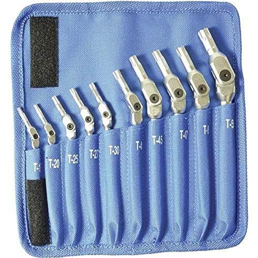 HexPro TORX Set10 Piece T15-T55, 0022