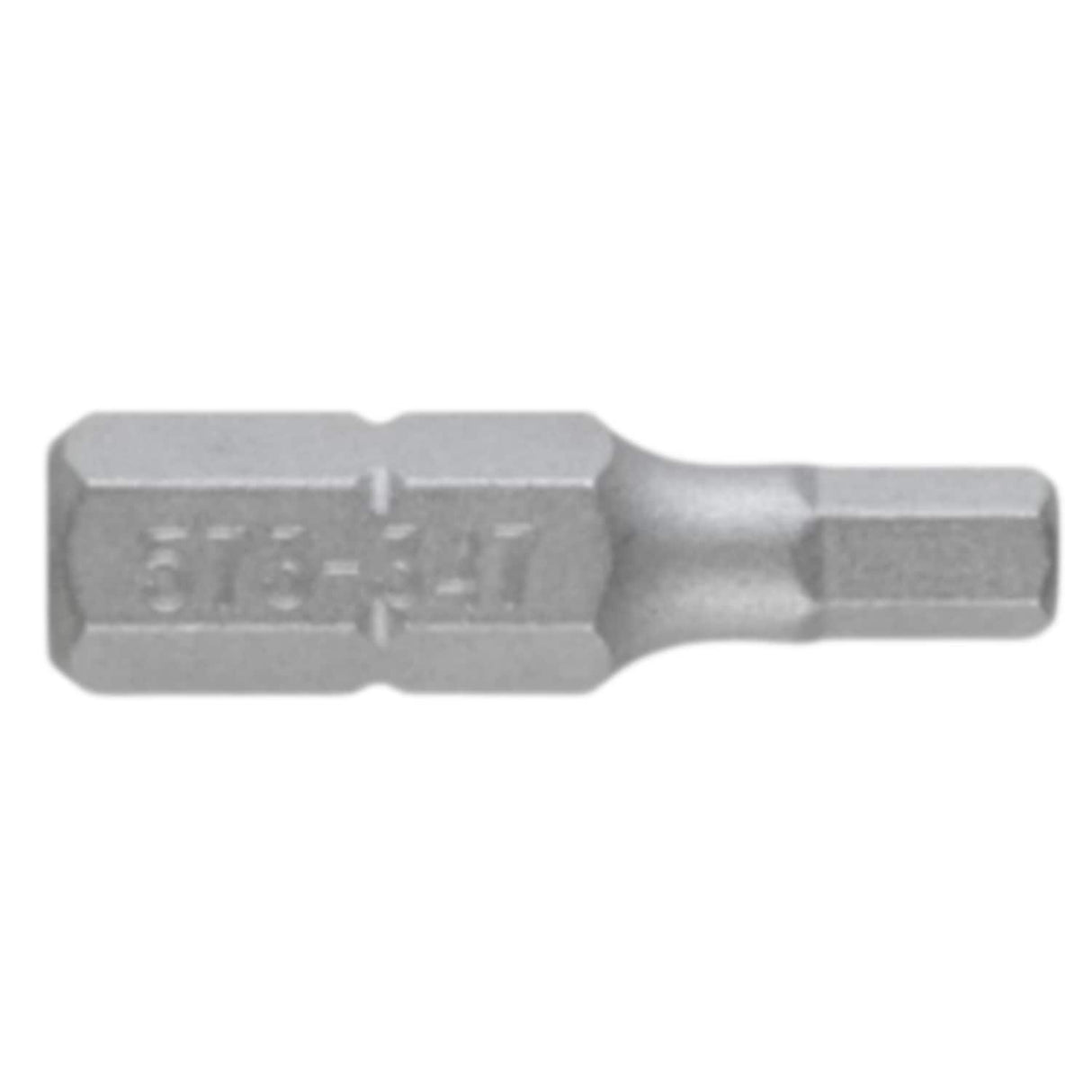 Hex 4mm x 25mm Industrial Screwdriver Bit
