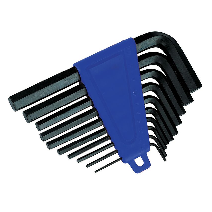 Hex Key Set 10 Piece 1/16" - 3/8"