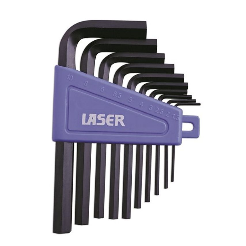 Hex Key Set 10  Piece