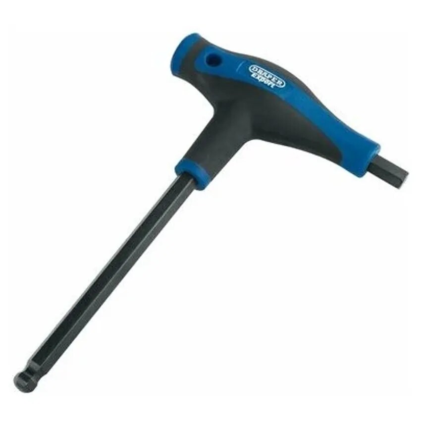 Hex Key and Ball End Double Ended T-Handle 10.0mm Chrome Vndm Steel