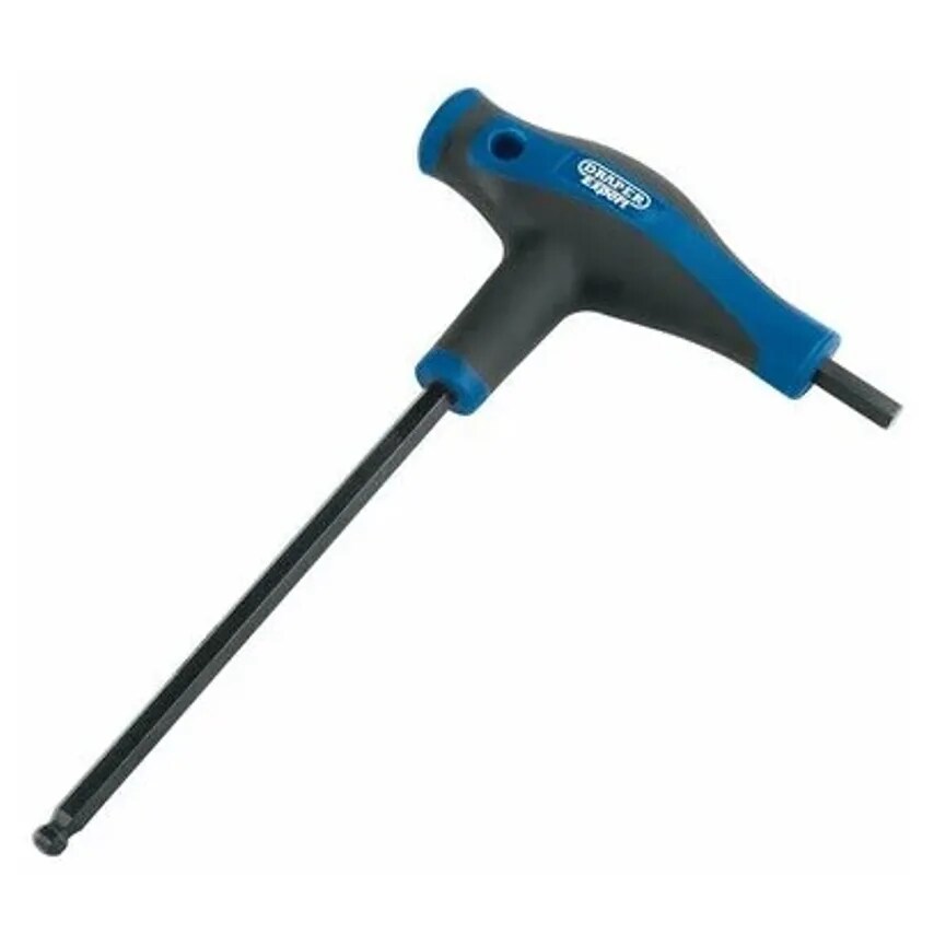 Hex Key and Ball End Double Ended T-Handle 5.0mm Chrome Vndm Steel