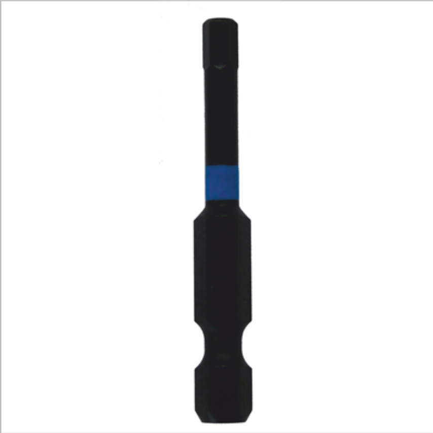 Hex No. 5 50mm Impact Driver Bit, Pack of 10