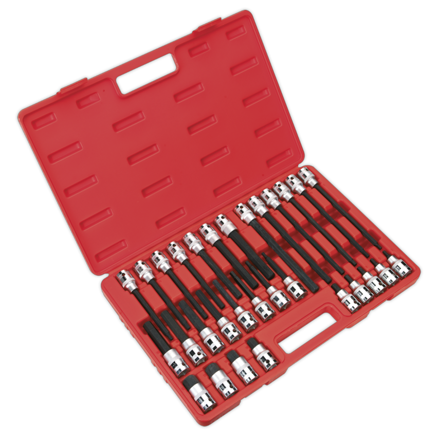 Hex Socket Bit Set30 Piece 1/2" Square Drive