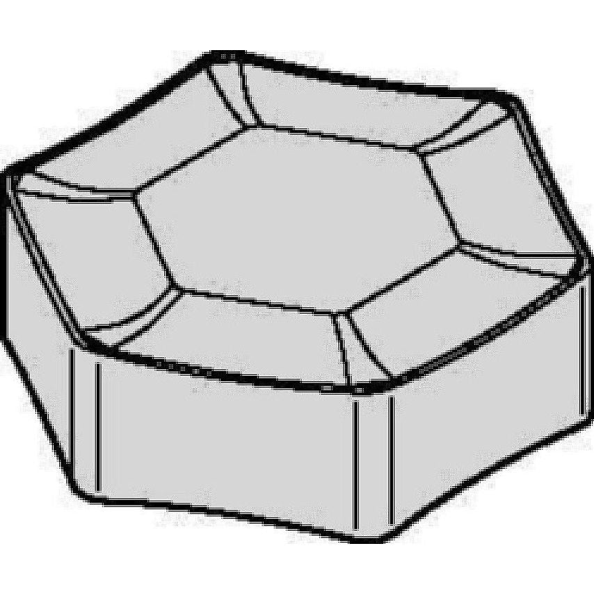 Hexacut Insert Hnpx-Mr R=1.6 HNPX5354MR Grade KCK20B