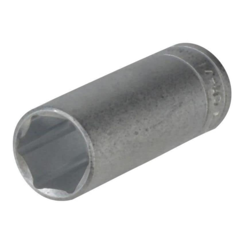 Hexagon Socket Deep 6 Point Regular 1/4in Drive 7mm TENM140607