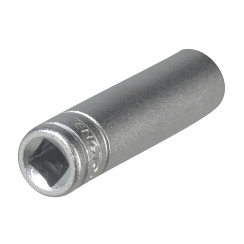 Hexagon Socket Deep 6 Point Regular 1/4in Drive 9mm TENM140609