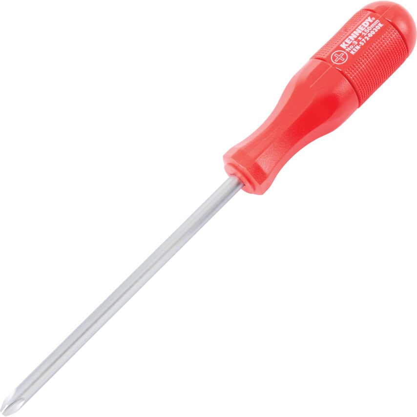 Hi-Grip Phillips Screwdriver, No.3 Phillips Tip, 150mm Blade