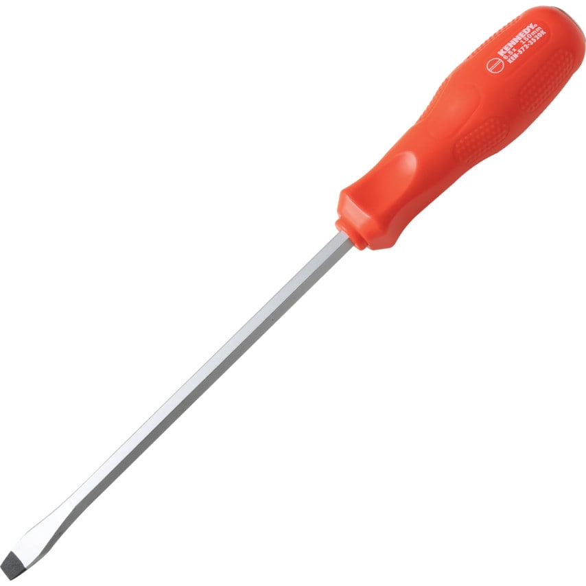 Hi-Grip Pound Thru Flat Head Screwdriver, 6.0mm Flared Tip, 150mm Blade