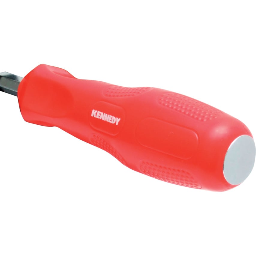 Hi-Grip Pound Thru Flat Head Screwdriver, 6.0mm Flared Tip, 150mm Blade