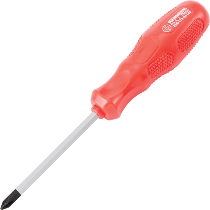 Hi-Grip Pound Thru Phillips Screwdriver, No.1 Phillips Tip, 75mm Blade