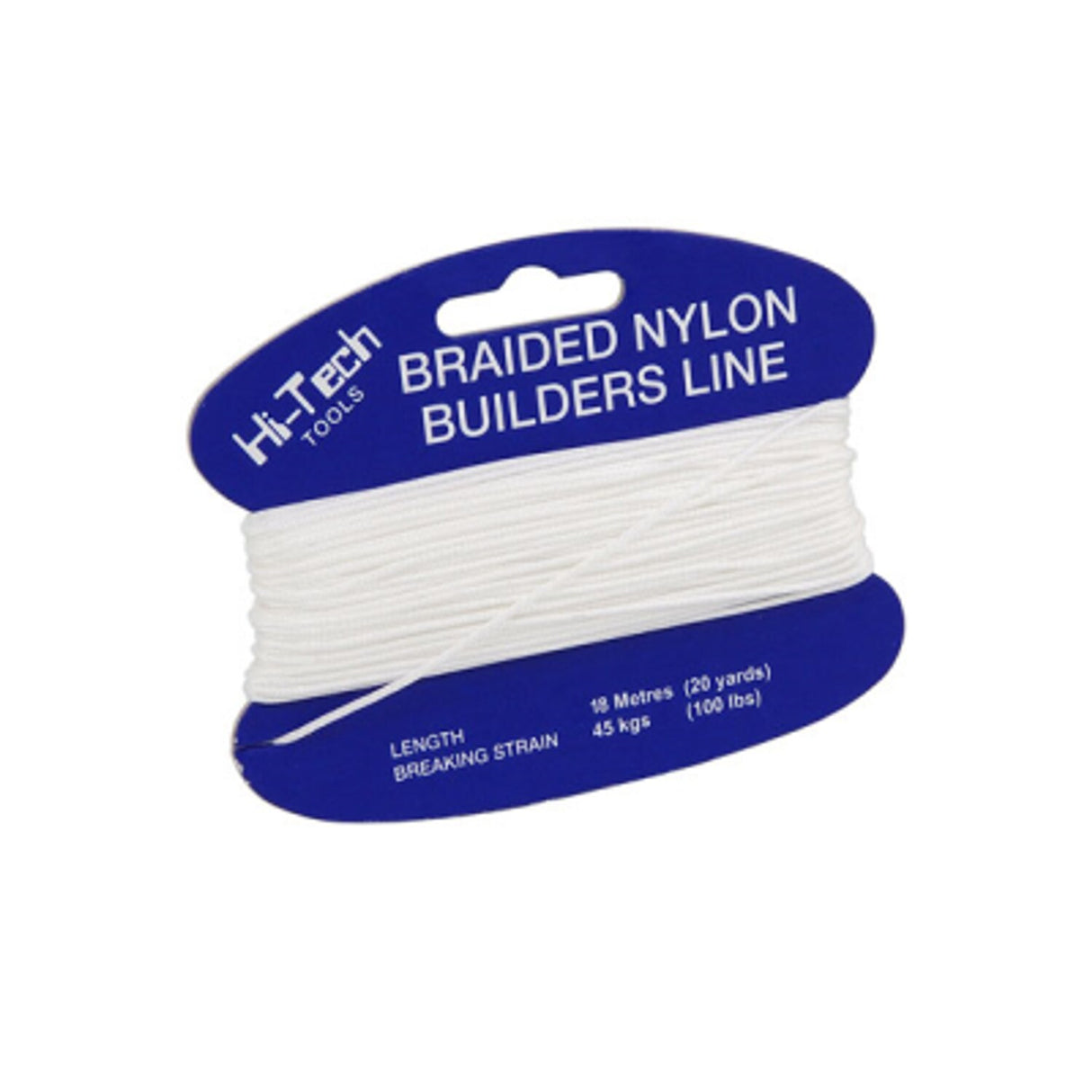 Hi-Tech 36 Metre Builders Line with 45 Kilo Breaking Strain