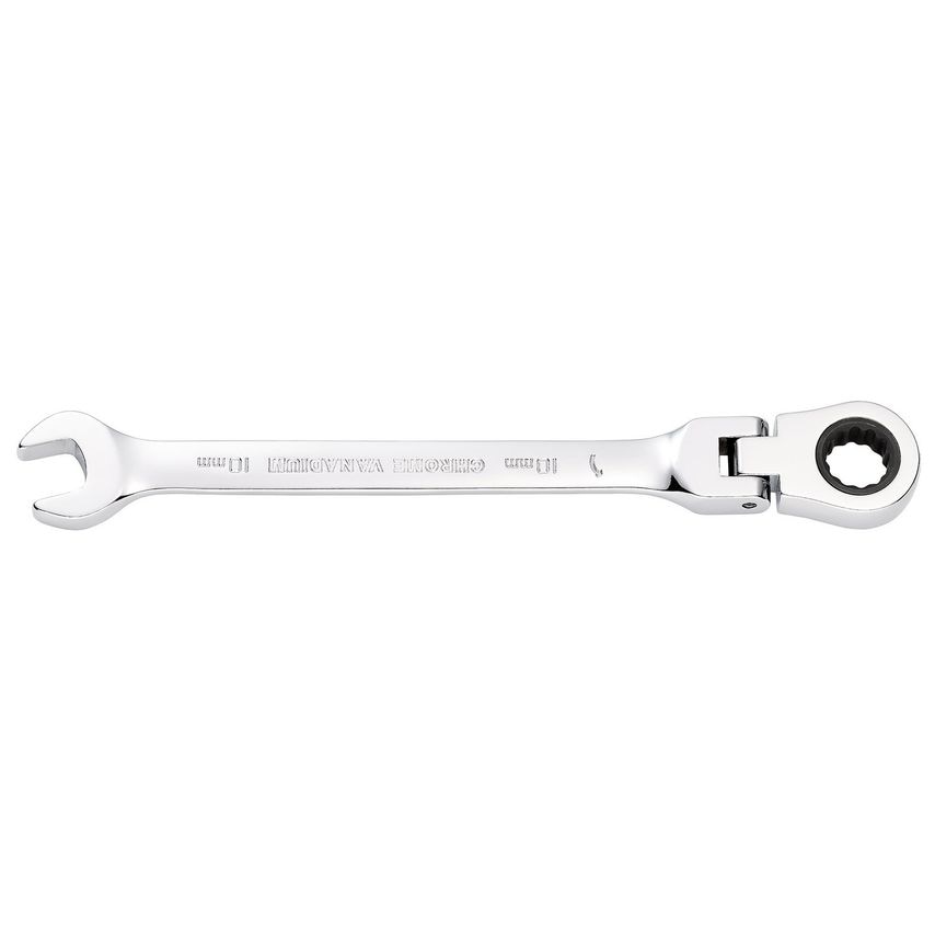 Hi-Torq Metric Flexible Head Ratcheting Combination Spanner 10mm