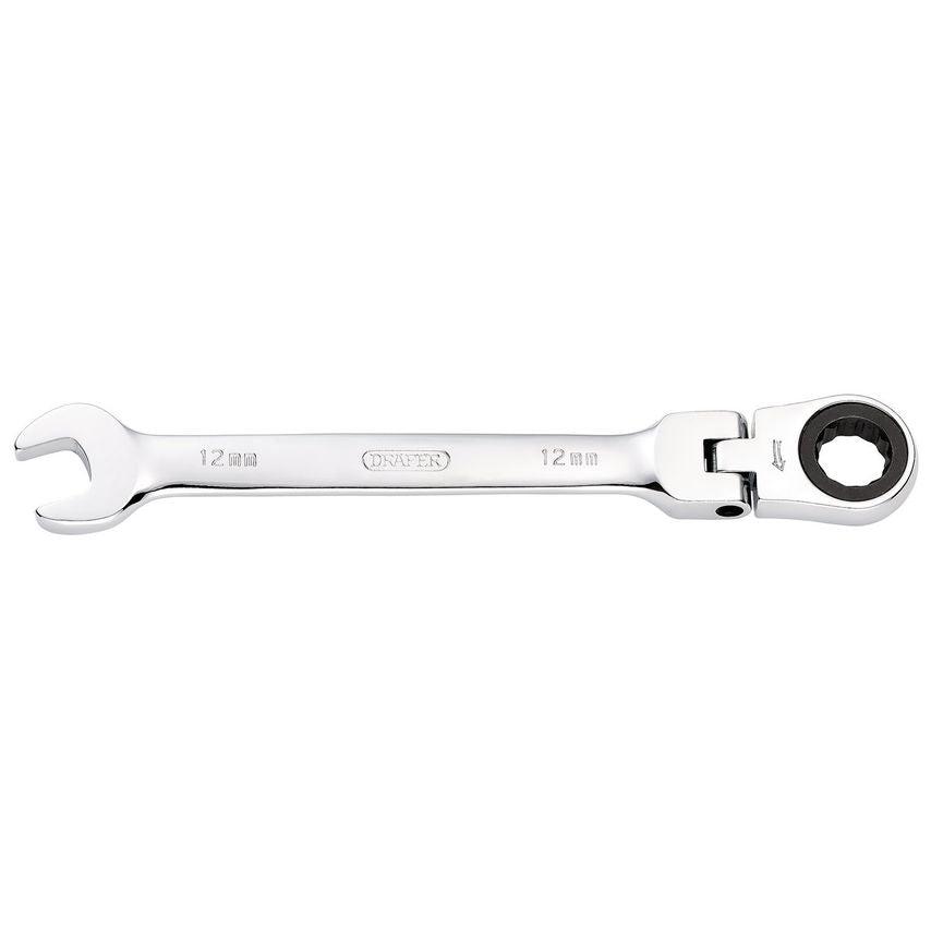 Hi-Torq Metric Flexible Head Ratcheting Combination Spanner 12mm