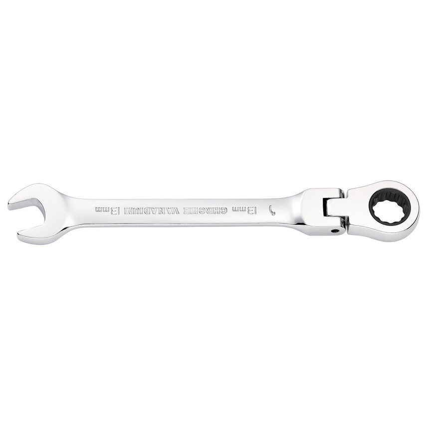 Hi-Torq Metric Flexible Head Ratcheting Combination Spanner 13mm