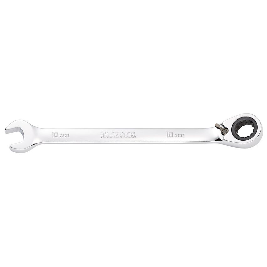 Hi-Torq Metric Reversible Ratcheting Combination Spanner 10mm