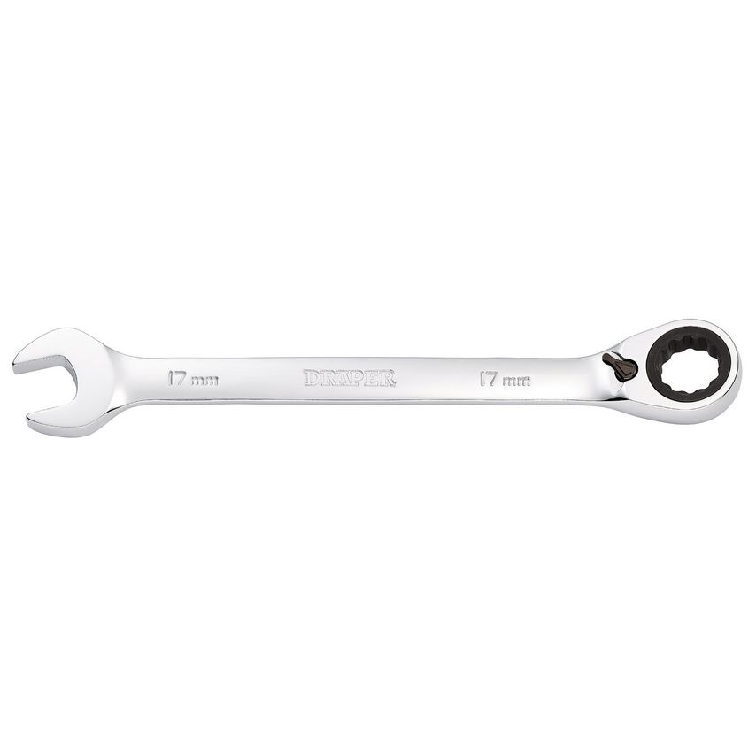 Hi-Torq Metric Reversible Ratcheting Combination Spanner 17mm