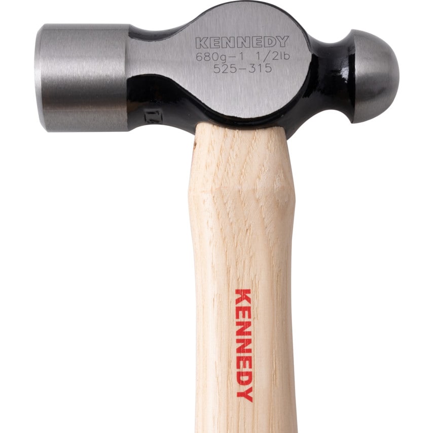 Hickory Shaft Ball Pein 1-1/2LB Hammer BS876