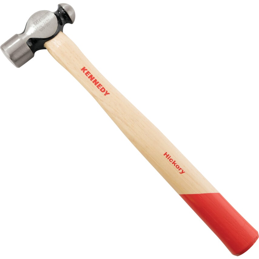 Hickory Shaft Ball Pein 3/4LB Hammer