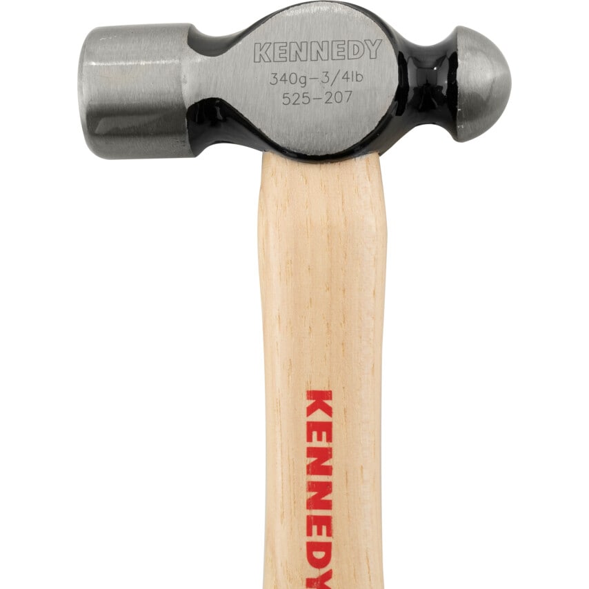 Hickory Shaft Ball Pein 3/4LB Hammer