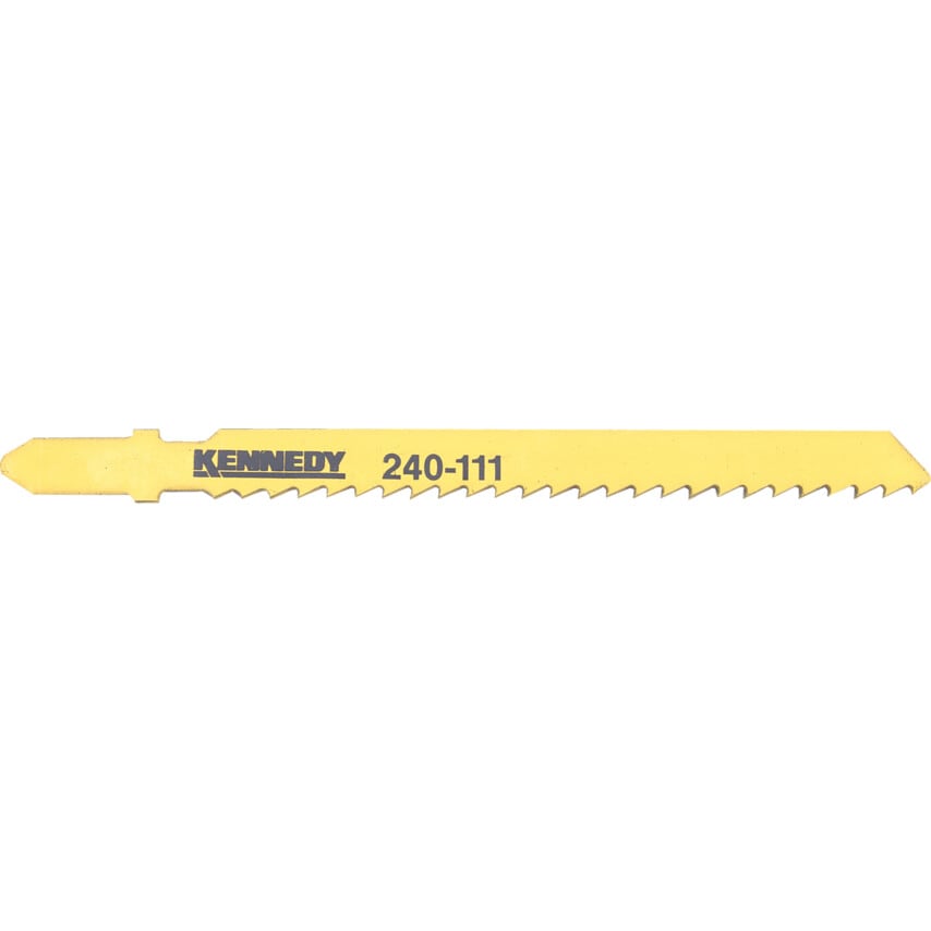 High Carbon Steel (HCS) Jigsaw Blades for Wood and Wood Based Products (Type T111C) Pkt-5